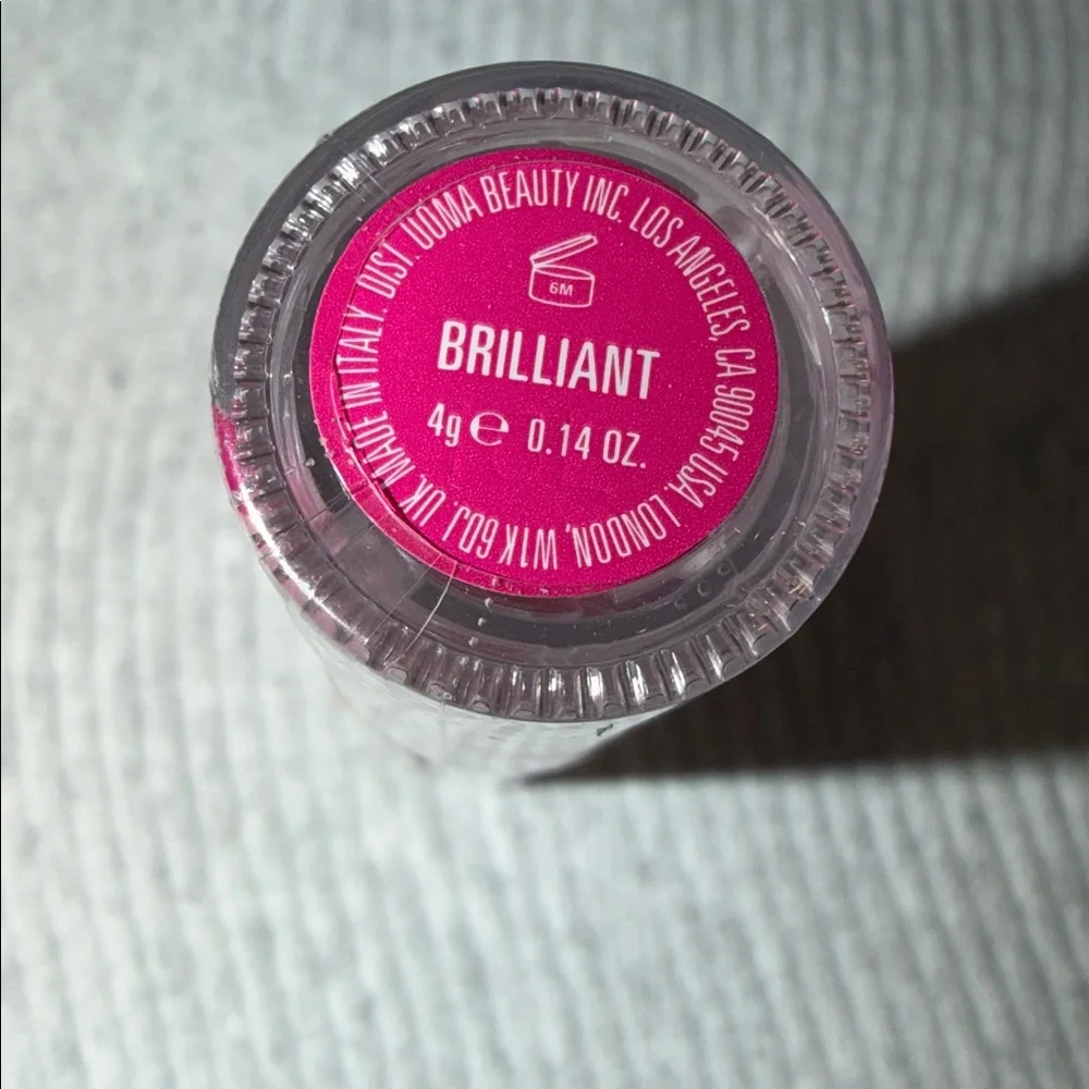 Uoma Beauty Sharon C Lips Don’t Lie Red Lipstick BRILLIANT Speak No Evil Lips